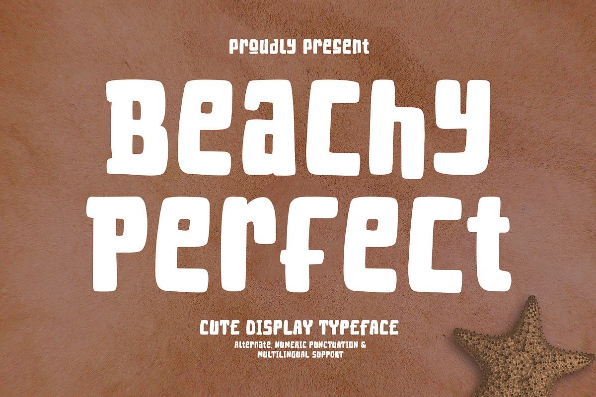 Beachy Perfect - Display Font Free Download Free Download