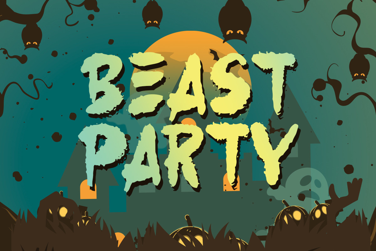 Beast Party Font Free Download