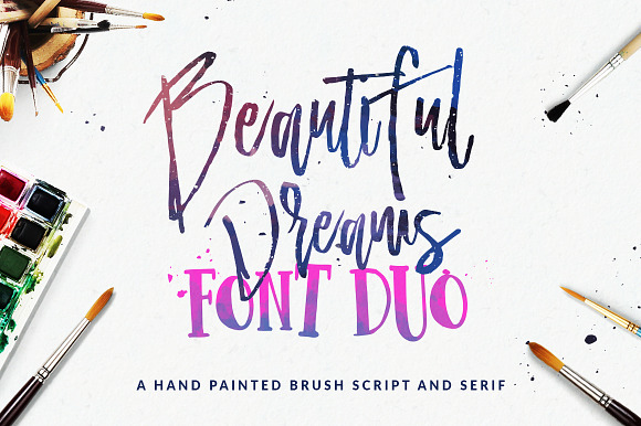 Beautiful Dreams - Font Duo Free Download