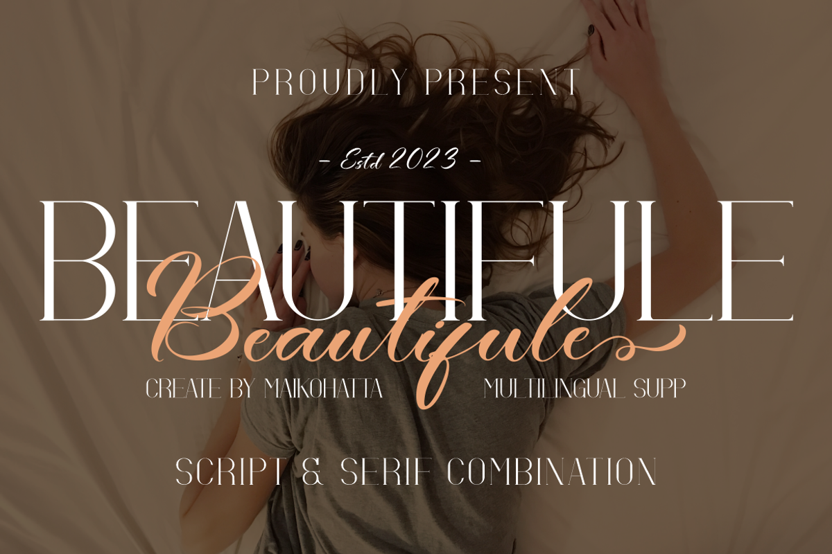 Beautifule - Script and Serif Free Download Free Download