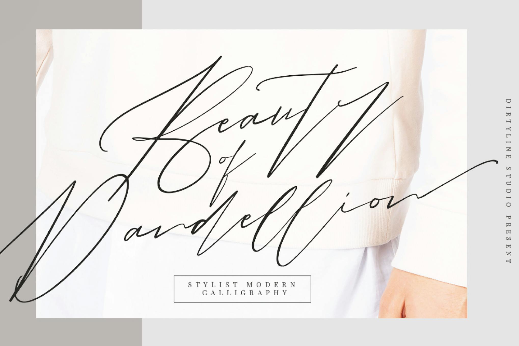 Beauty of Dandelion Script Wedding Font Free Download