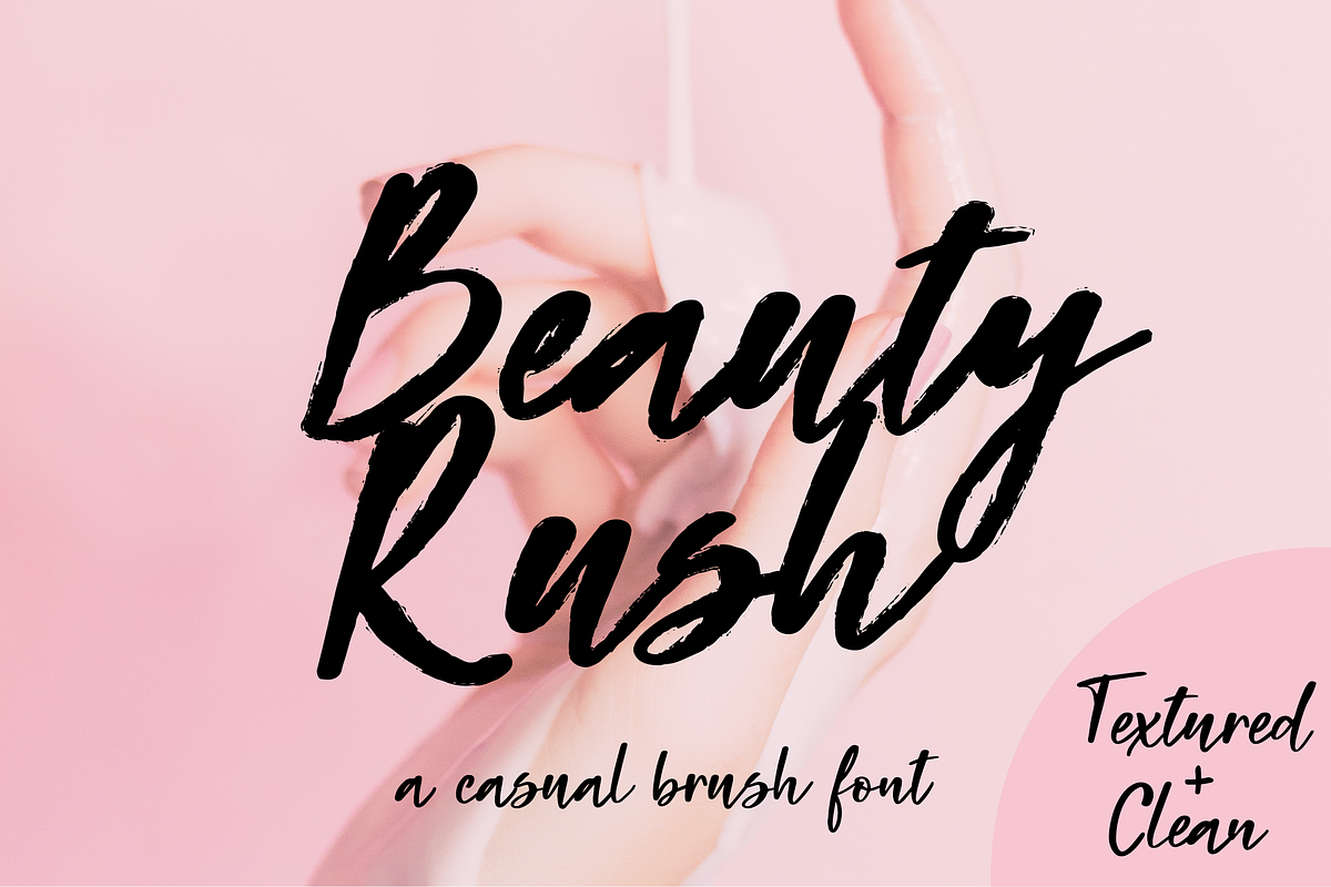 Beauty Rush Font Free Download Free Download