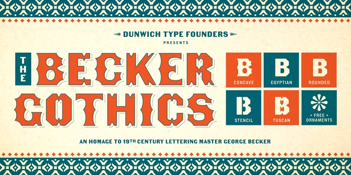 Becker Gothics Font Free Download