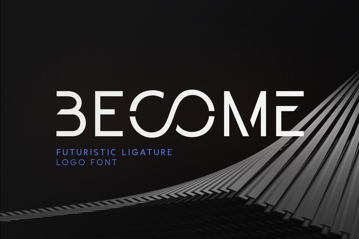 Become - Ligature Logo Font Free Download Free Download