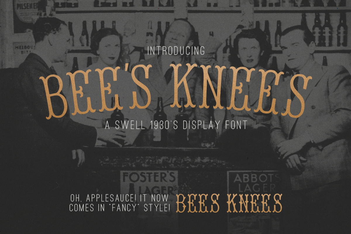 Bee's Knees Font Free Download Free Download