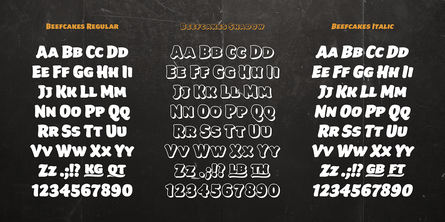 Beefcakes Font Free Download