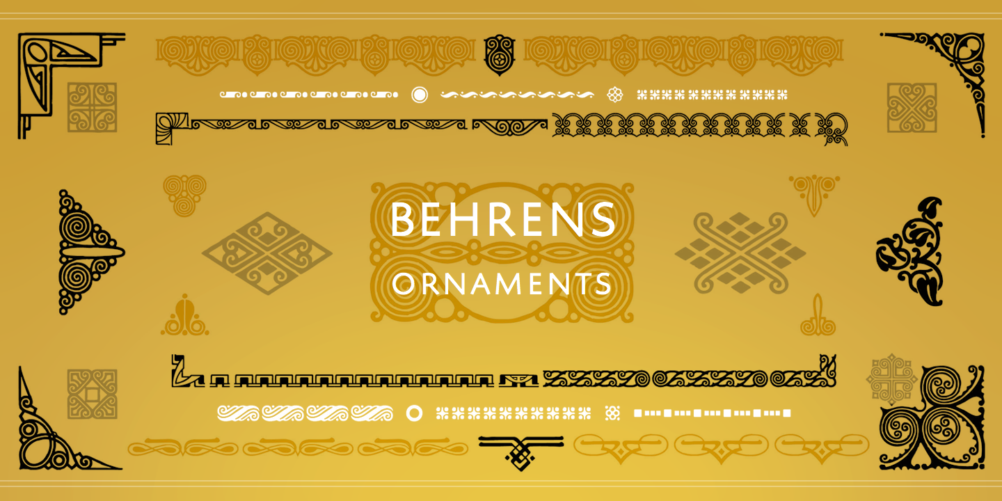 Behrens Ornaments Free Download Free Download