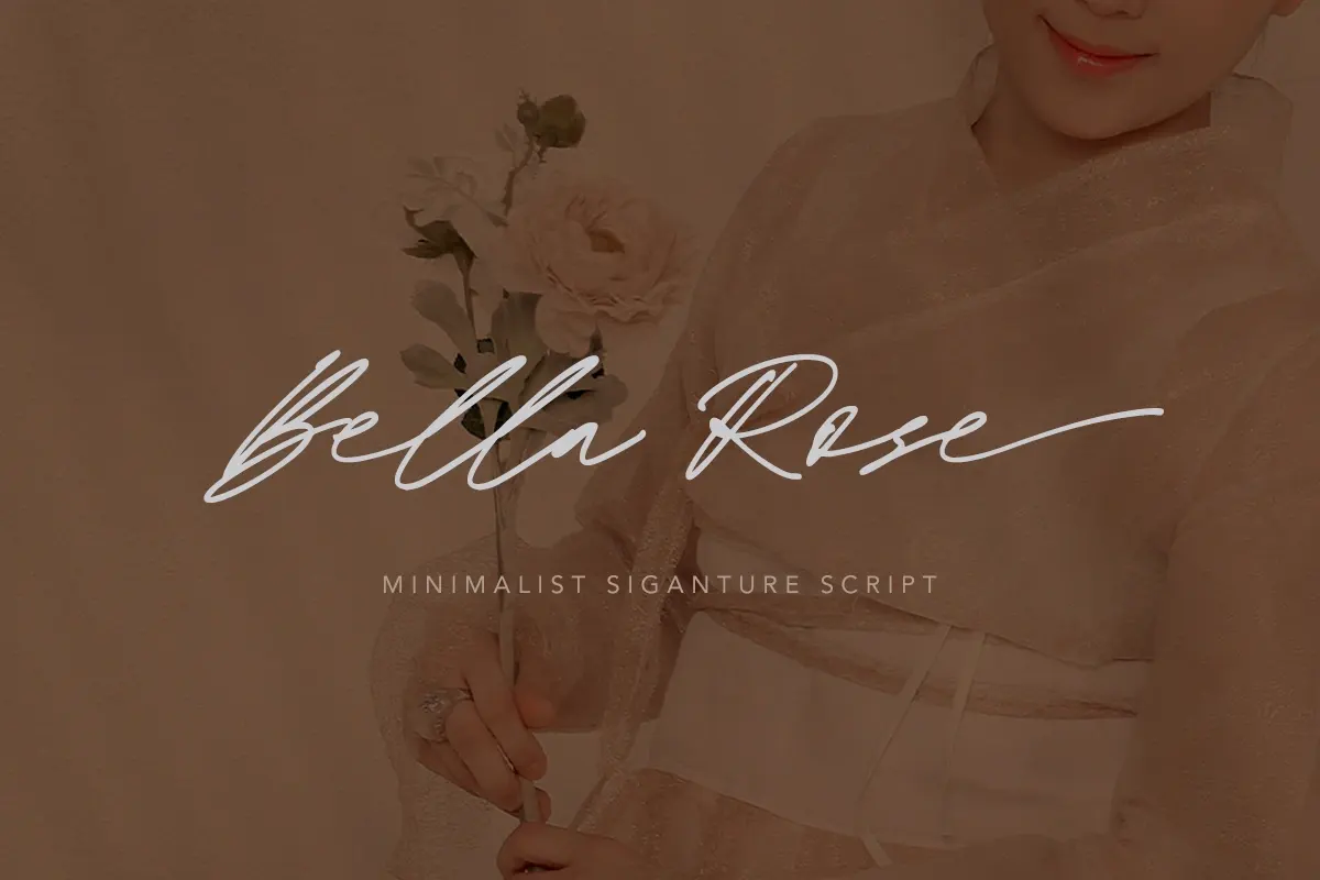 Bella Rose - Minimalist Signature Free Download Free Download