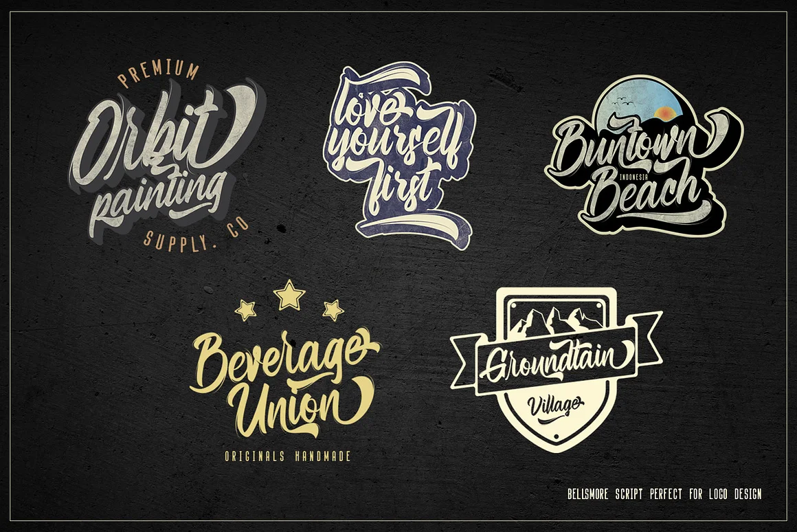 Bellsmore Brush Script Font