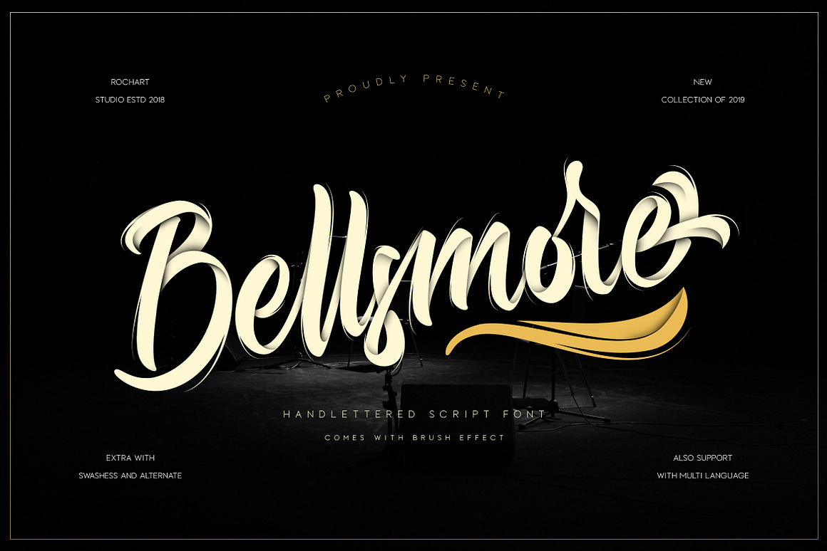 Bellsmore Brush Script Font Free Download