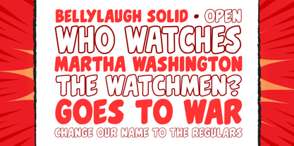 Belly Laugh Font Free Download