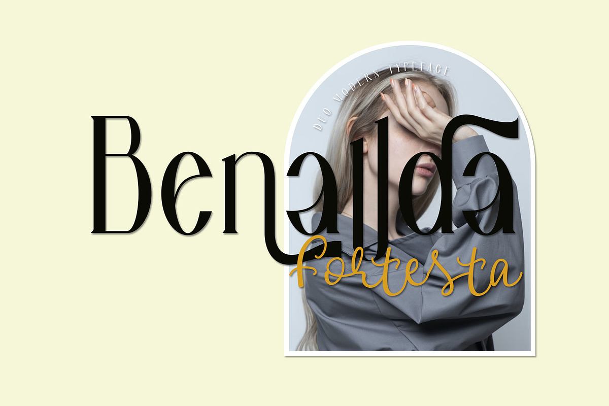 Benallda Fortesta Duo Font Free Download Free Download