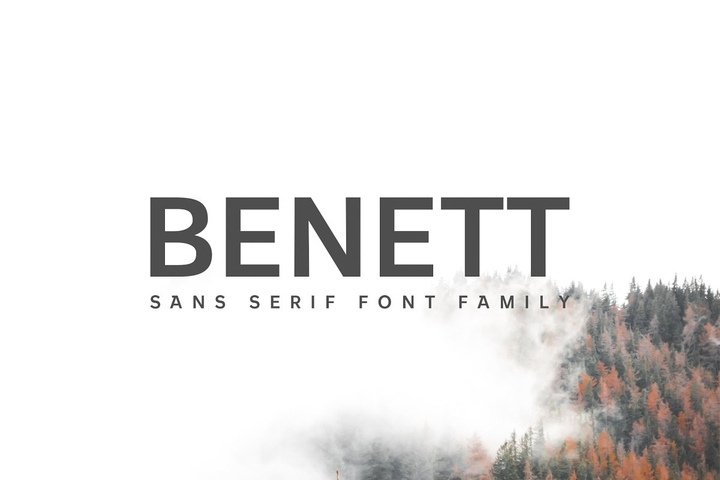 Benett Sans Serif Font Family Free Download