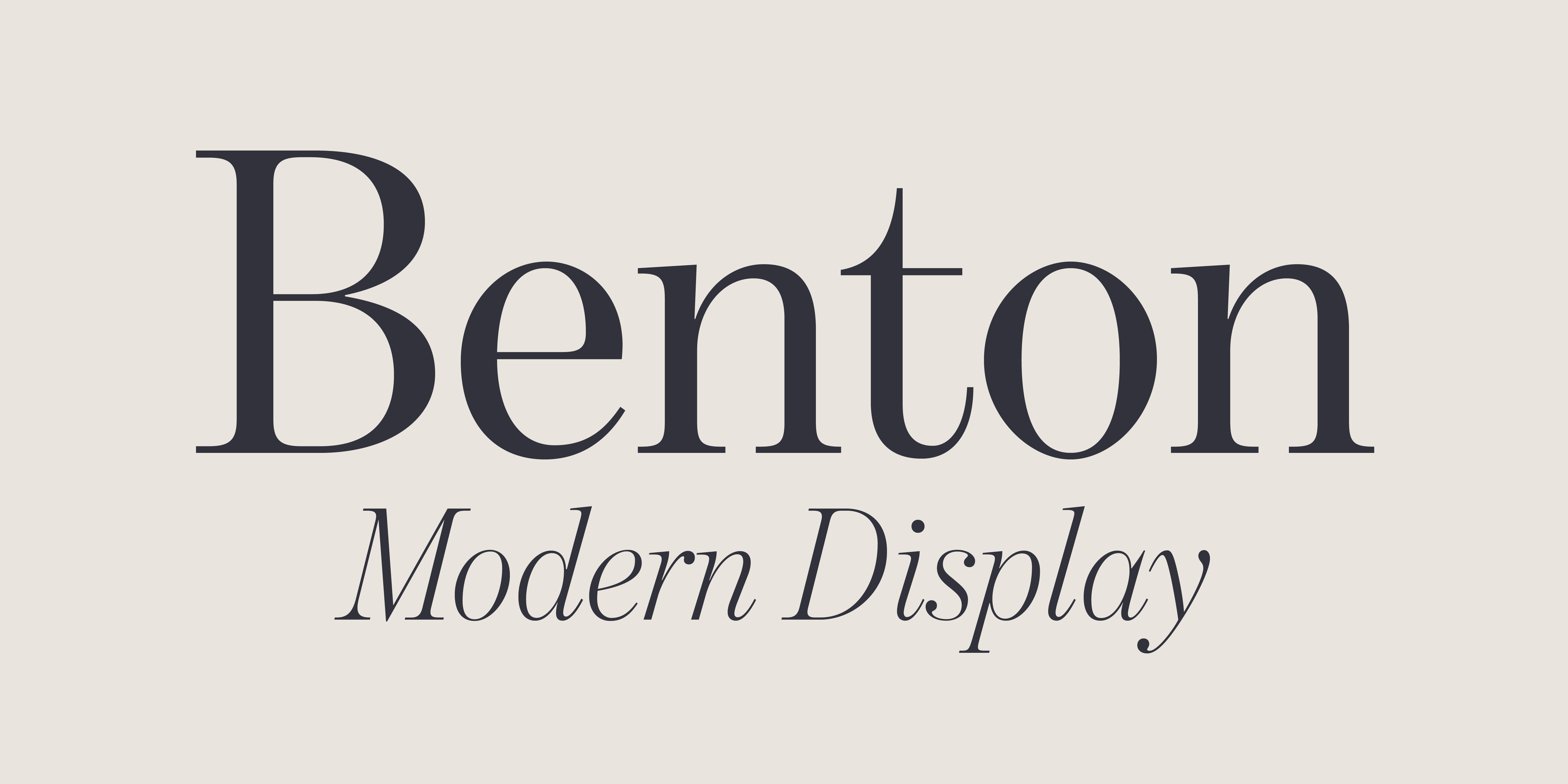 Benton Modern Free Download Free Download