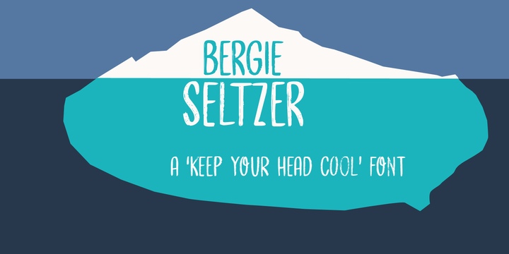 Bergie Seltzer Font Free Download