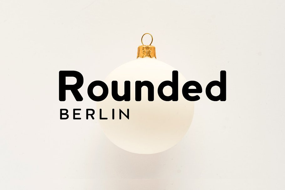 Berlin Rounded Font Free Download