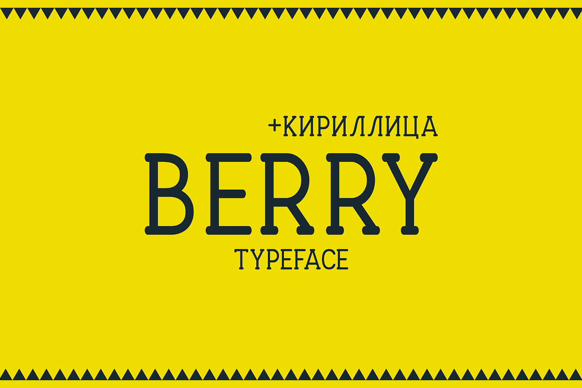 Berry Slab Font Free Download