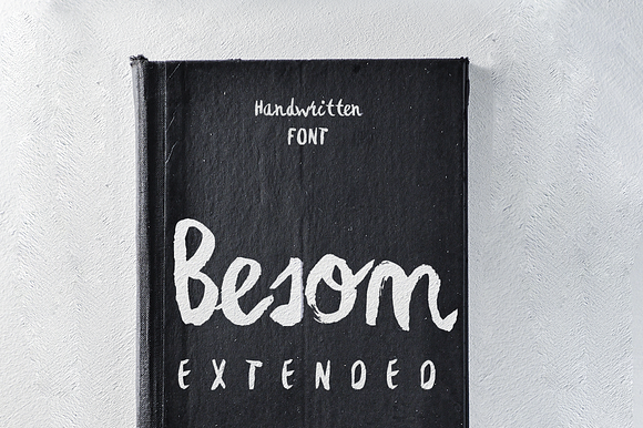 Besom Extended Brush Font Free Download