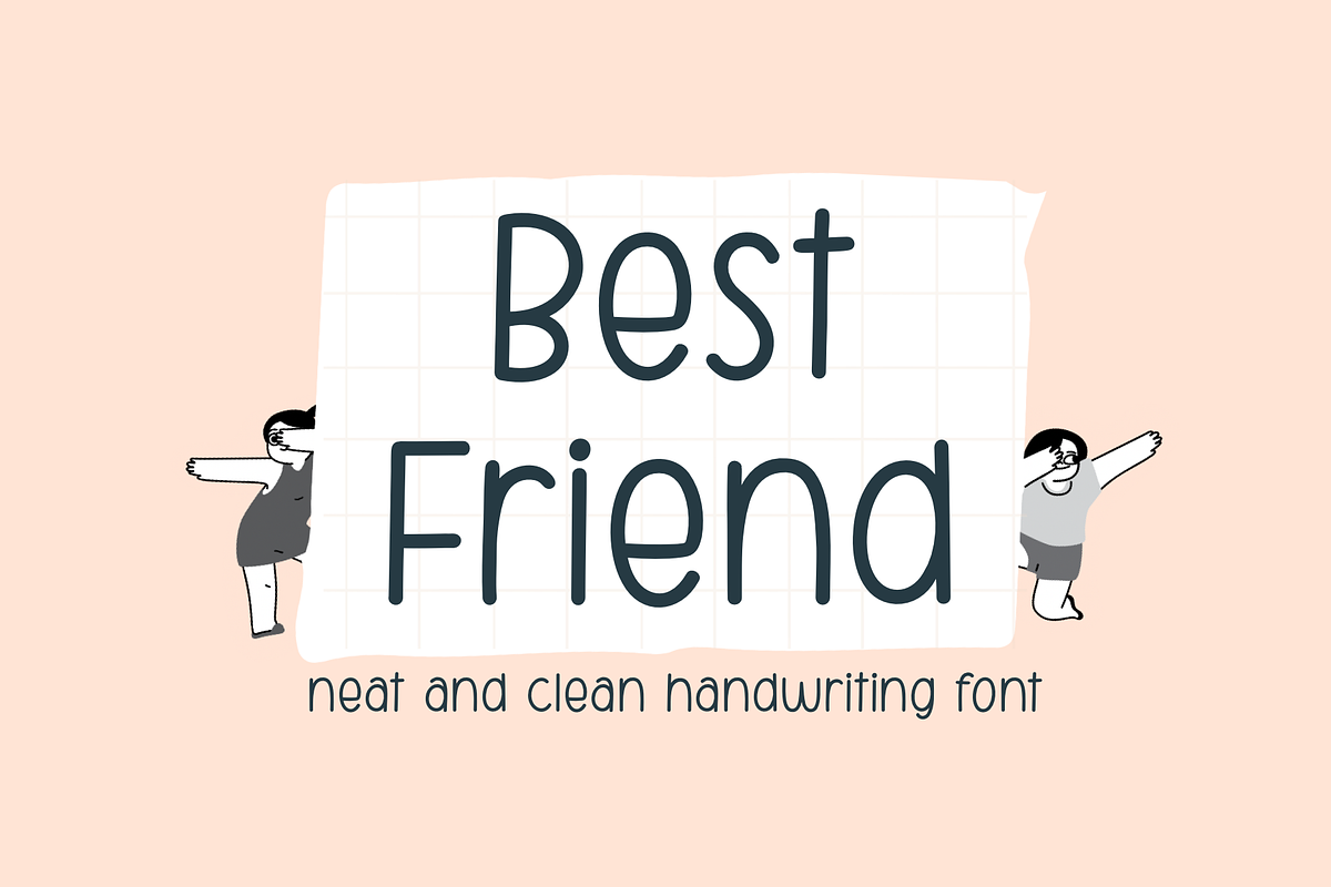 Best Friend clean handwriting font Free Download Free Download