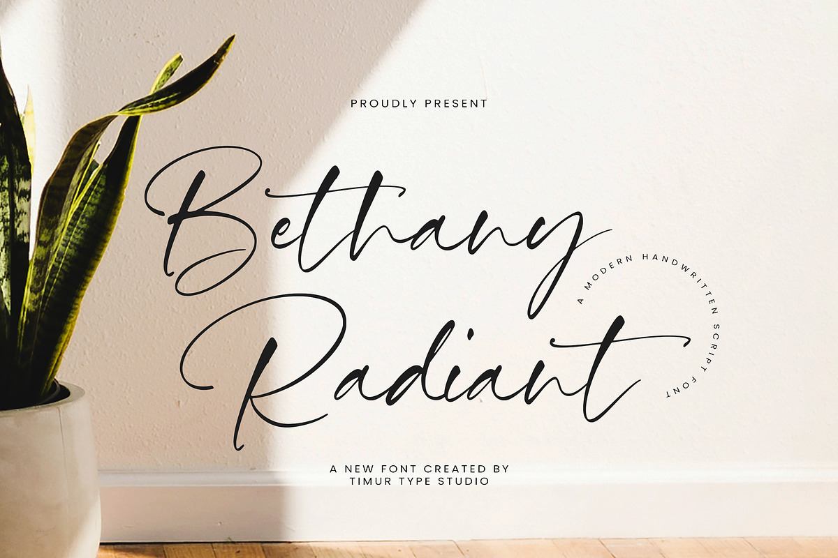 Bethany Radiant Font Free Download Free Download