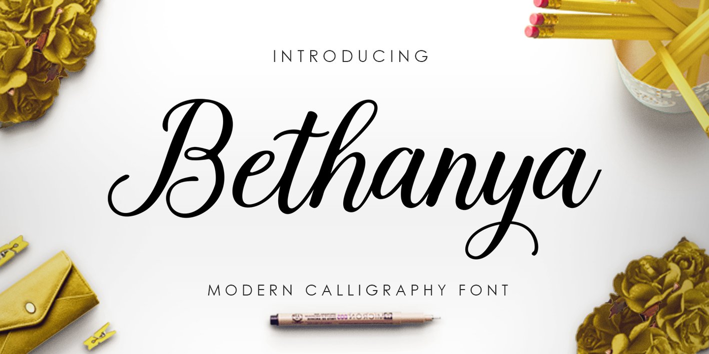 Bethanya Font Free Download