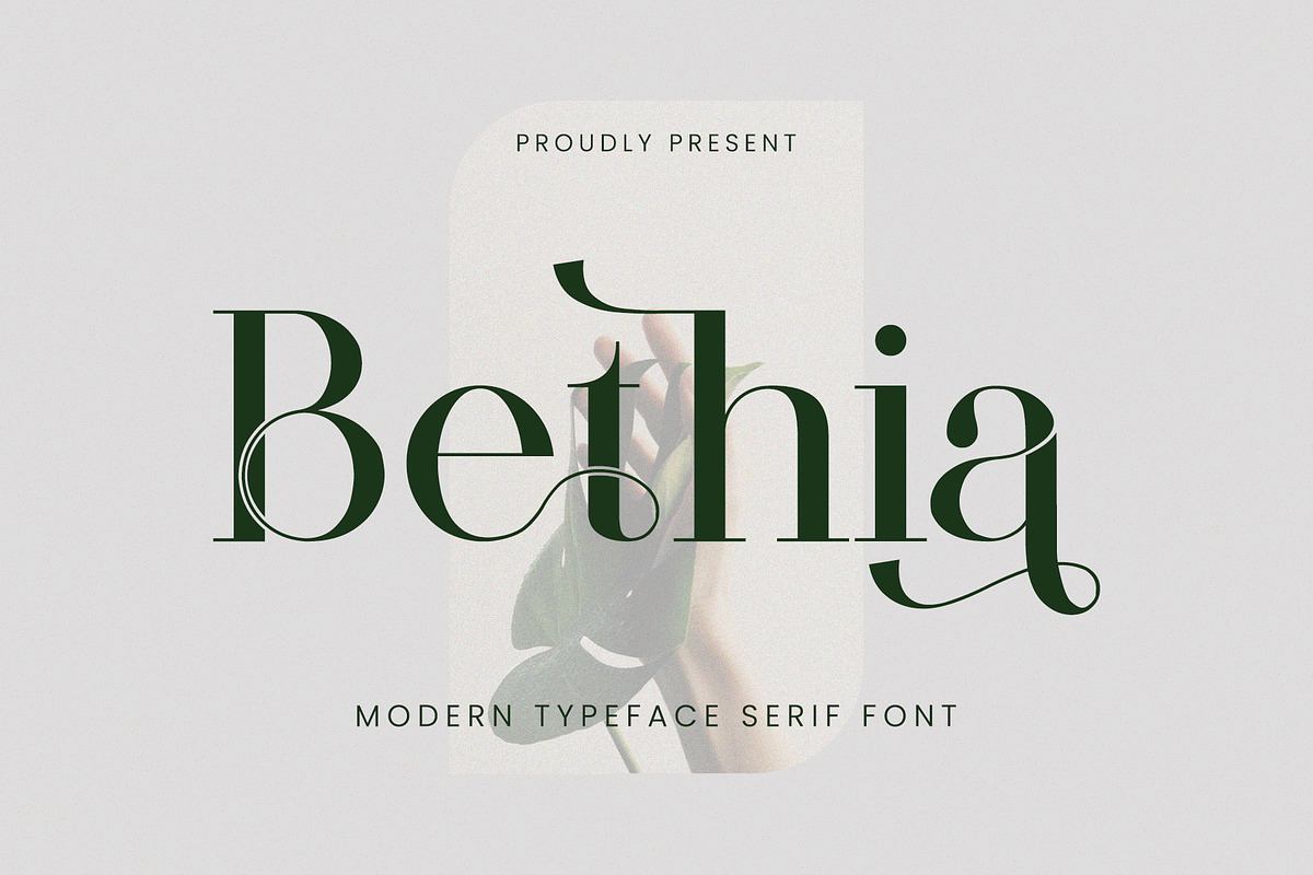 Bethia Modern Serif Font Free Download Free Download