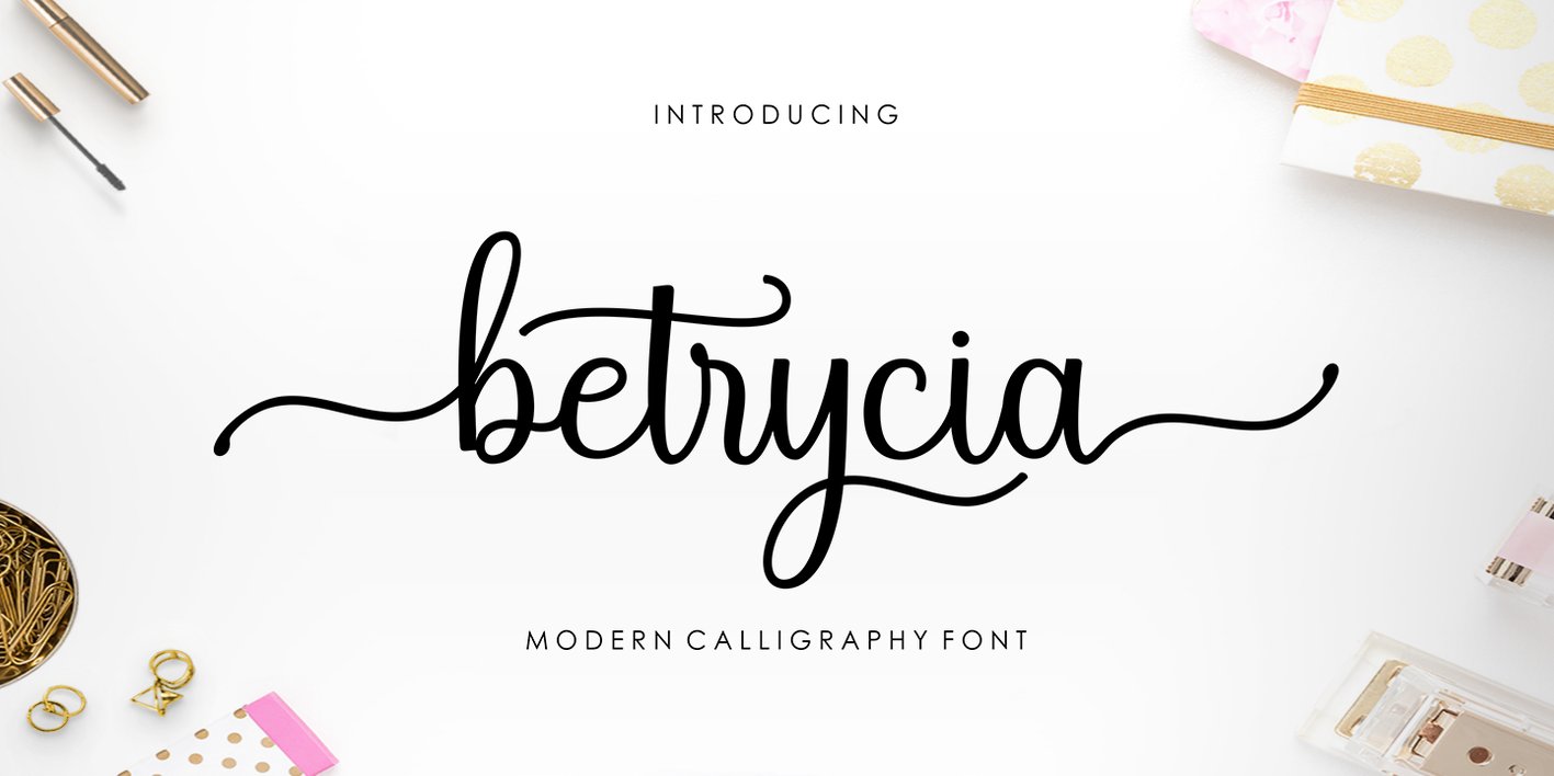 Betrycia Font Free Download