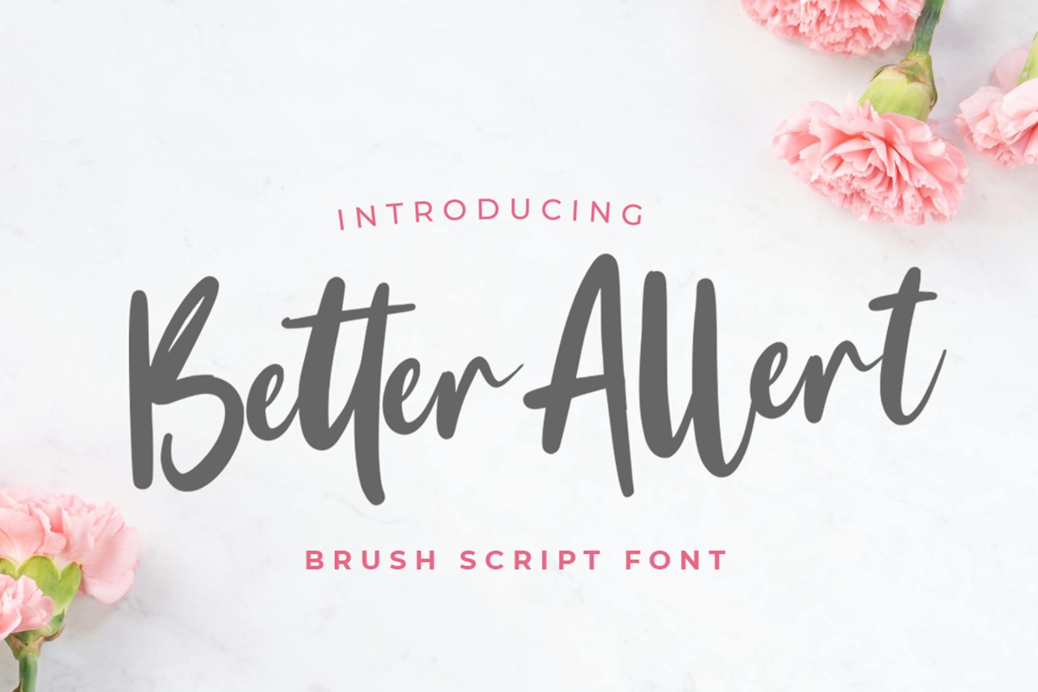 Better Allert - Wedding Script Font Free Download