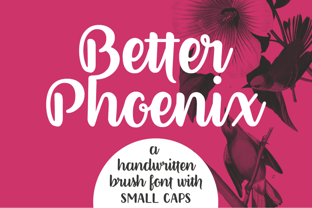 Better Phoenix brush font Free Download Free Download