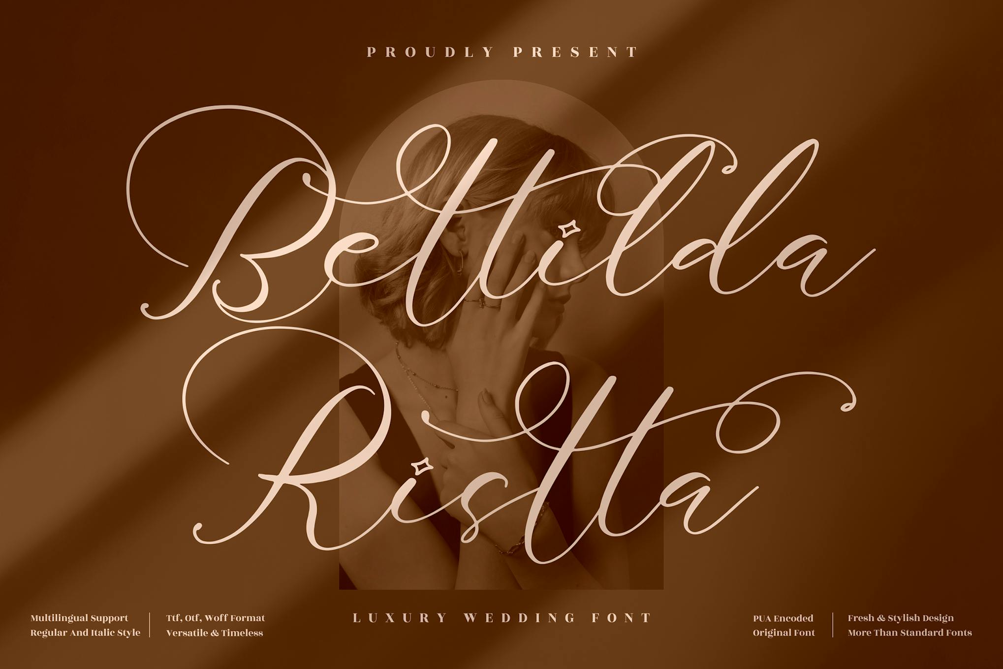 Bettilda Ristta Wedding Script Font Free Download