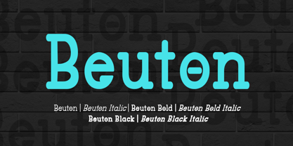 Beuton Font Free Download