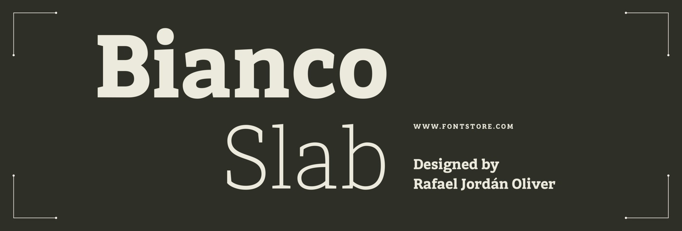 Bianco Slab Font Free Download