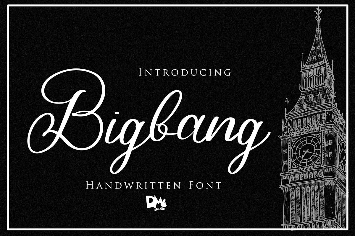 Big Bang! Font Free Download