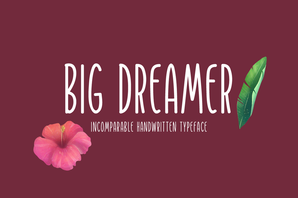 Big Dreamer Typeface Free Download Free Download