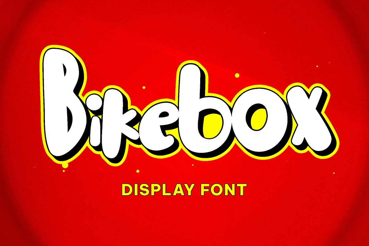 Bikebox Display Font Free Download Free Download