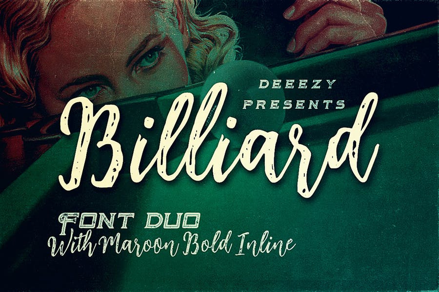 Billiard Font Free Download