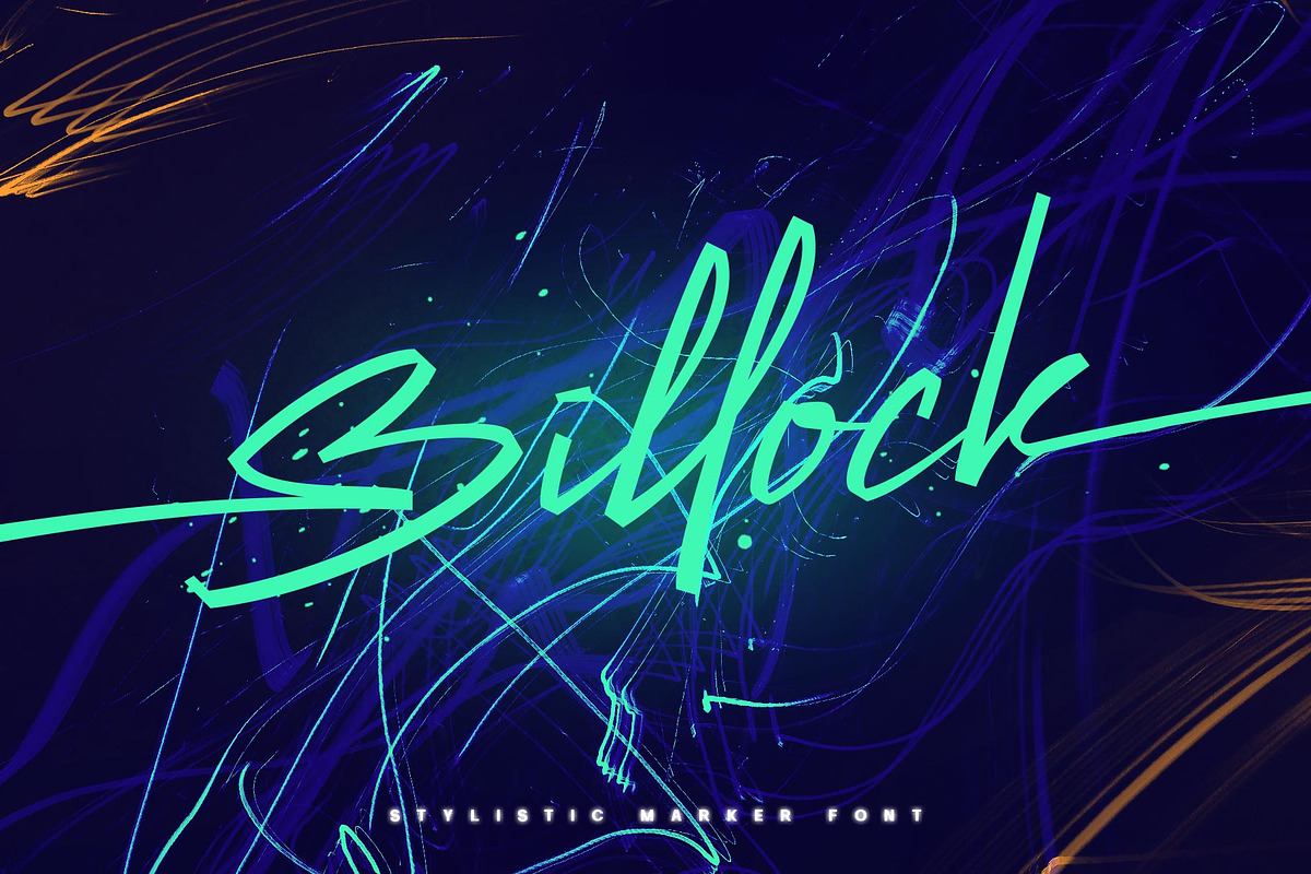 Billock Script font Free Download Free Download