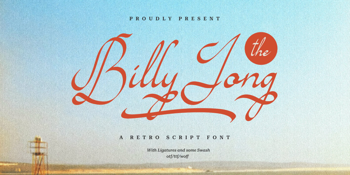 Billy Jong Font Free Download