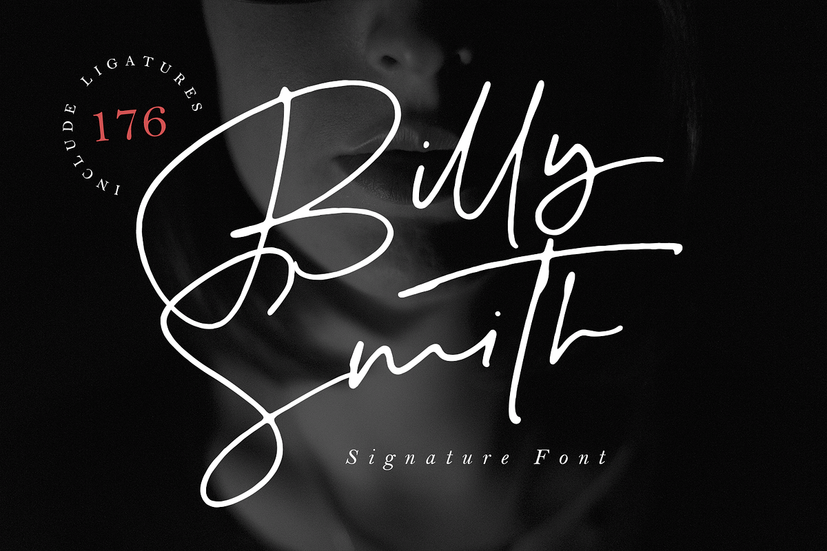 Billy Smith - Signature Font Free Download Free Download