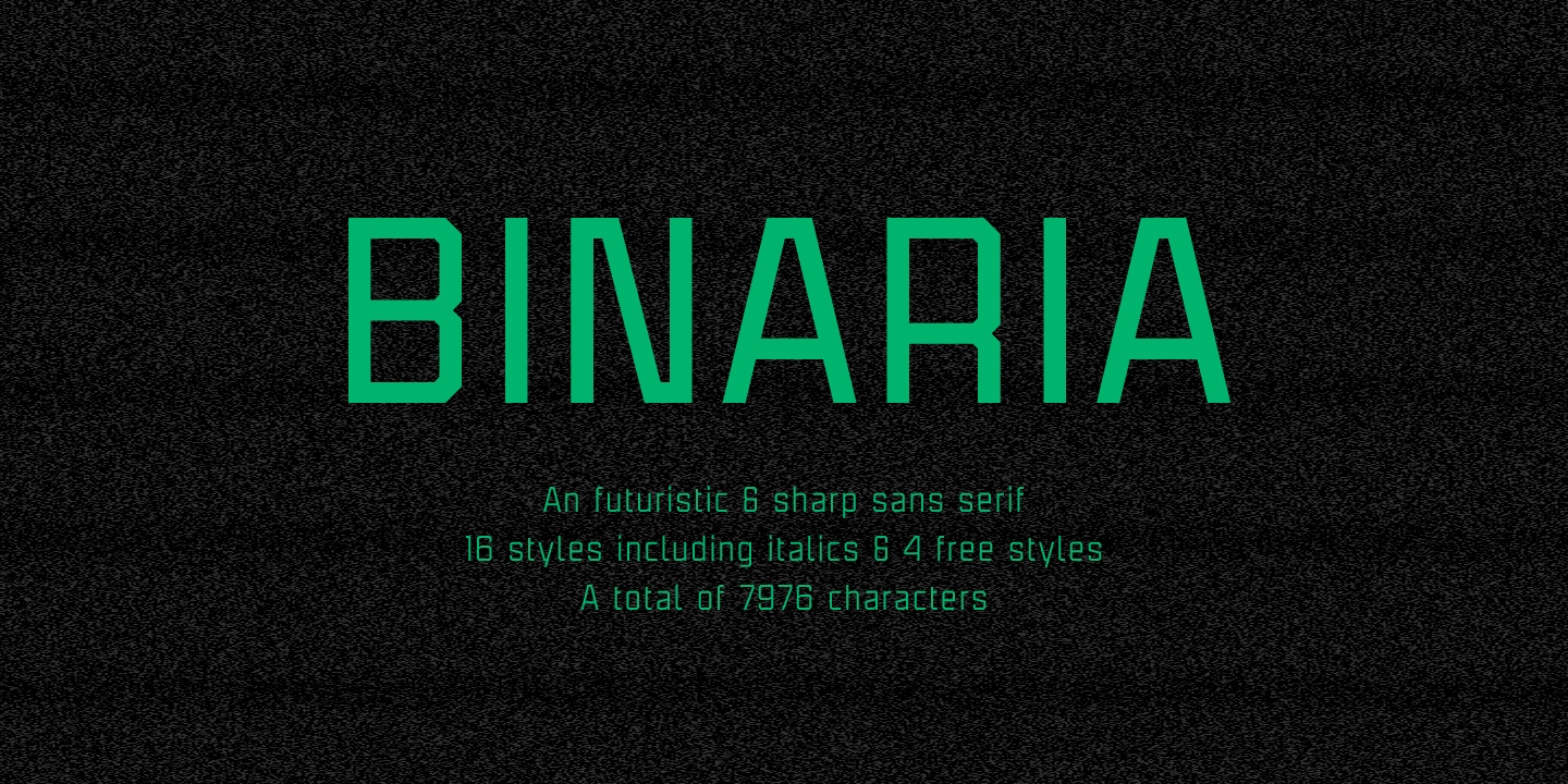 Binaria Font Free Download