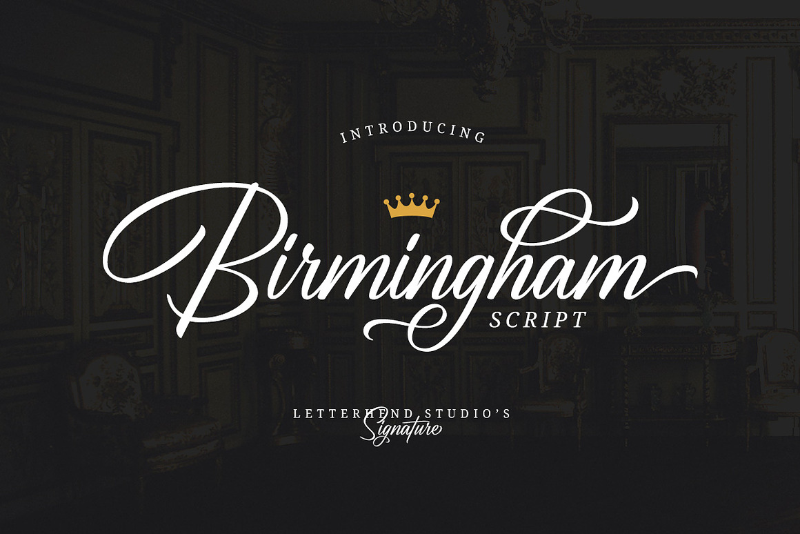 Birmingham - Signature Script Font Free Download