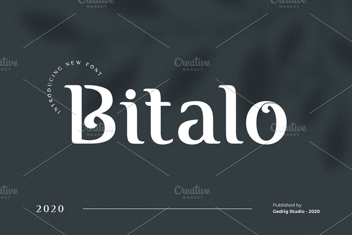 Bitalo Font Free Download Free Download