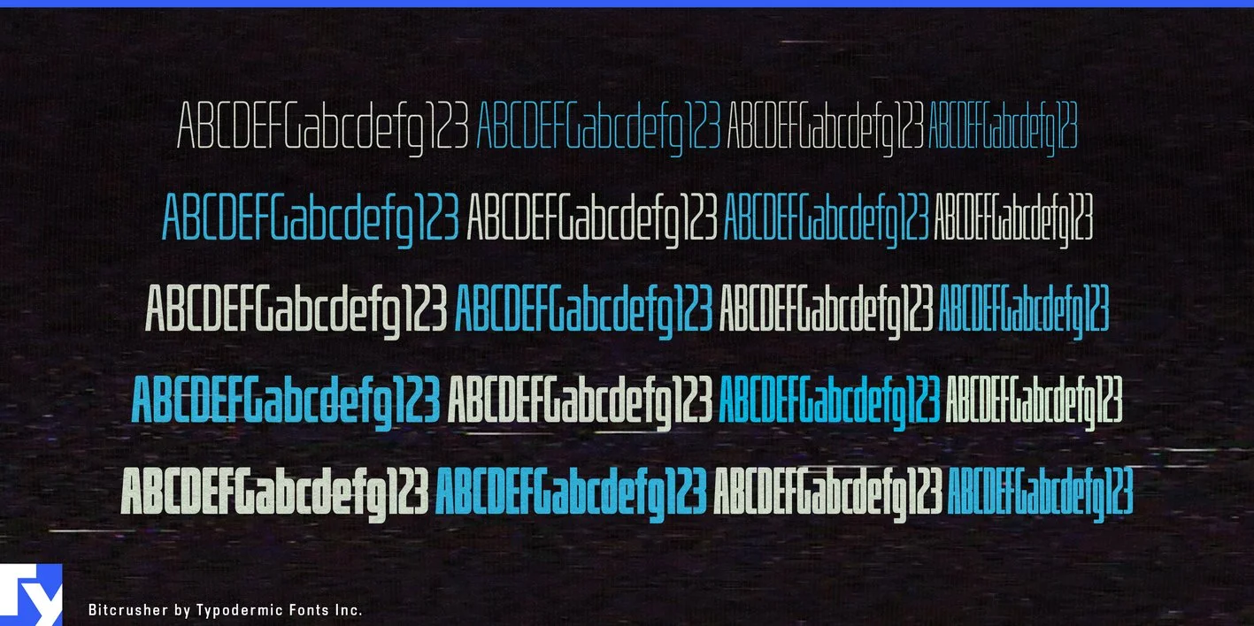 Bitcrusher Font