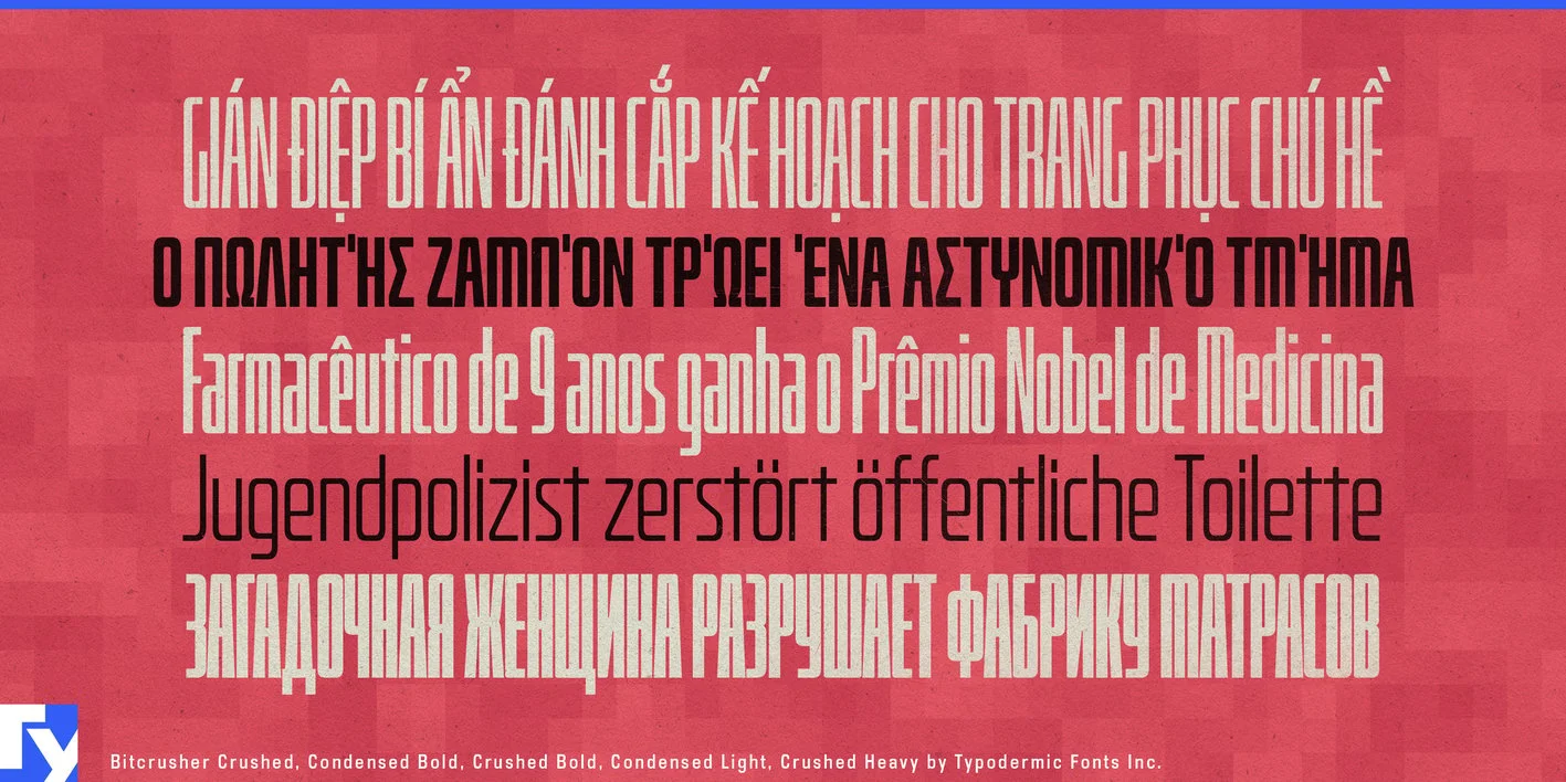 Bitcrusher Font