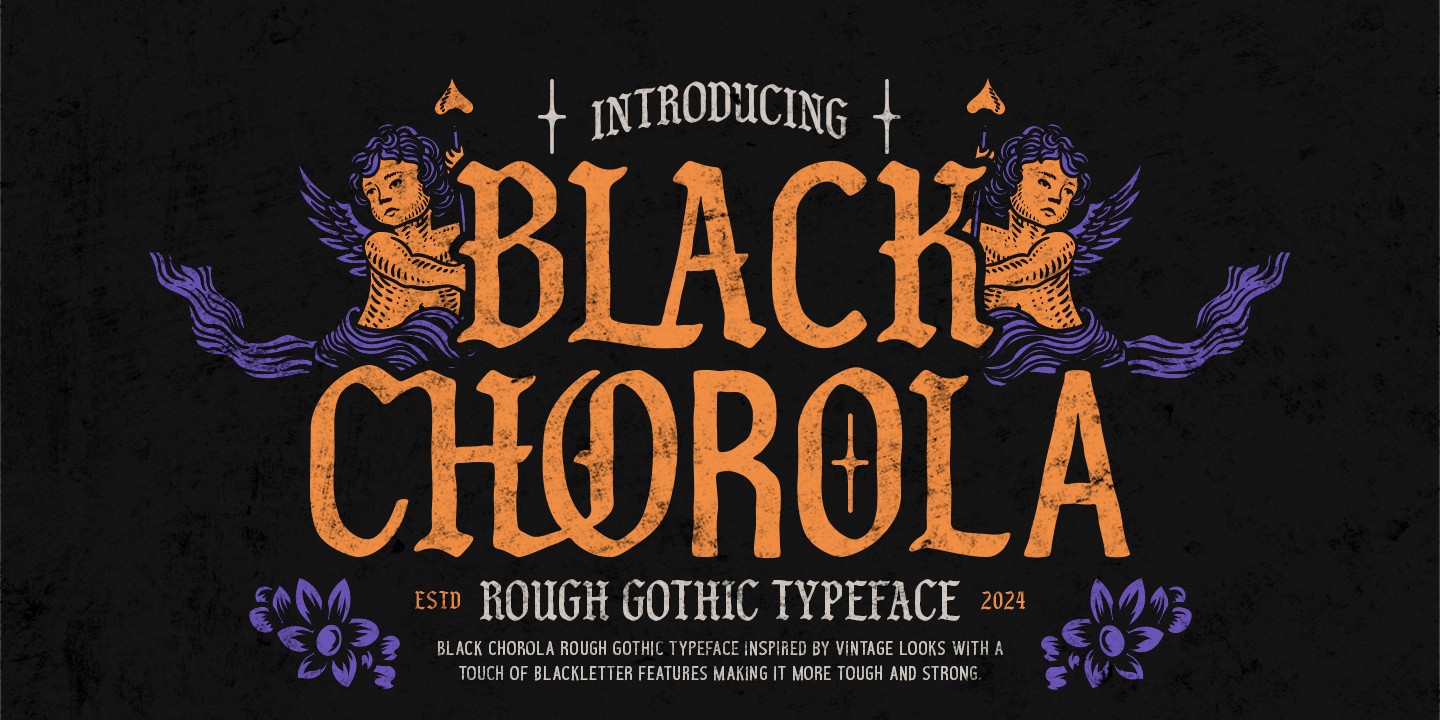 Black Chorola Font Free Download