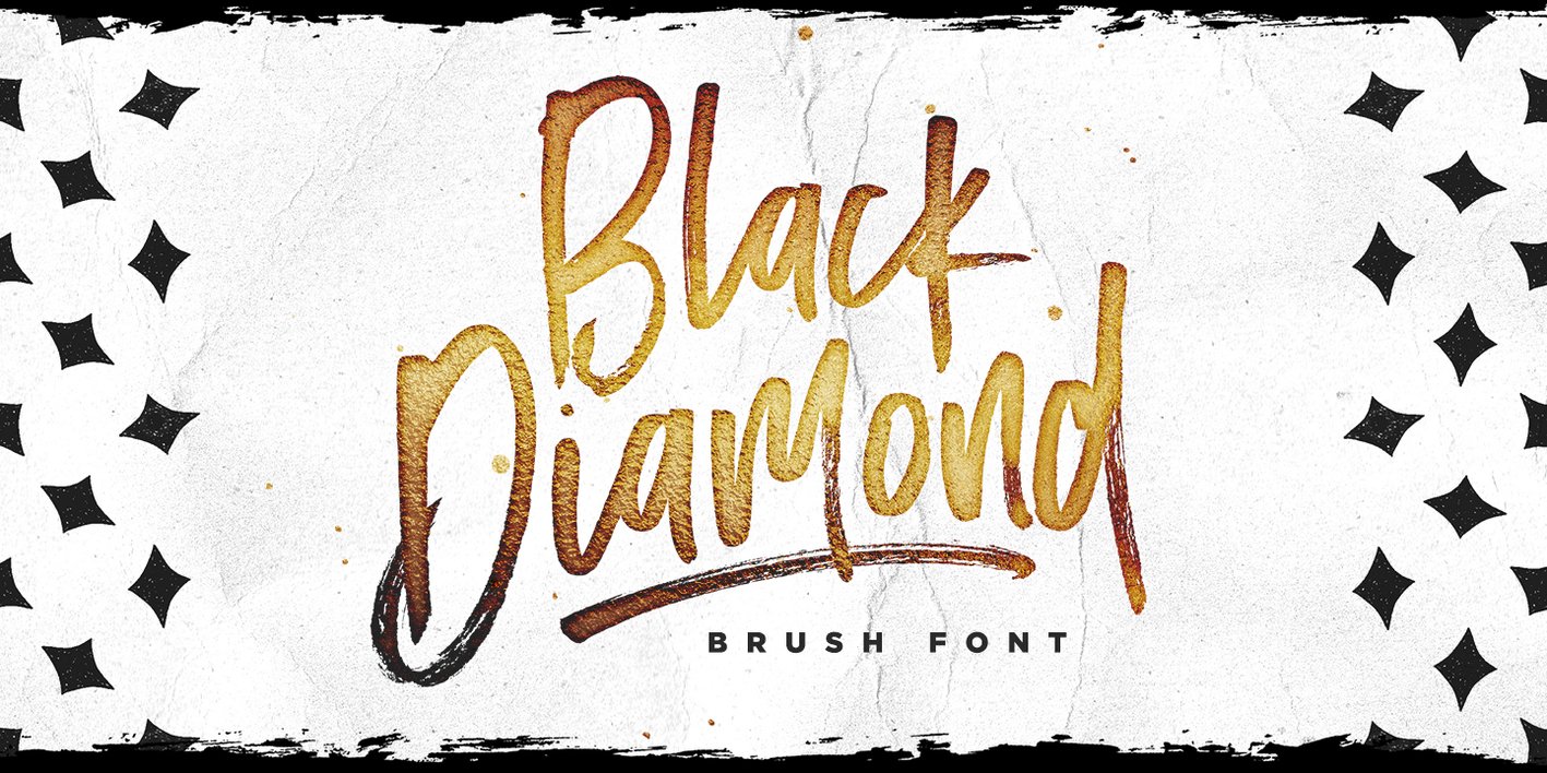 Black Diamond Font Free Download