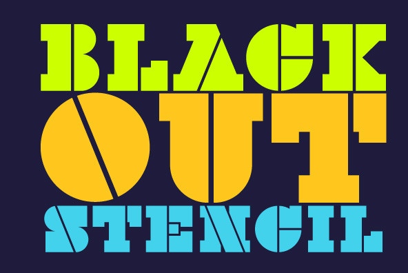 Black-Out Font Free Download