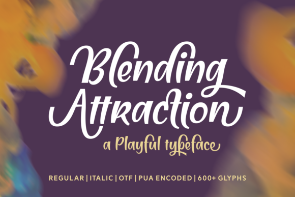 Blending Attraction Font Free Download