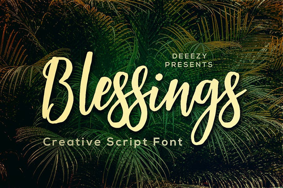 Blessings Script Font Free Download