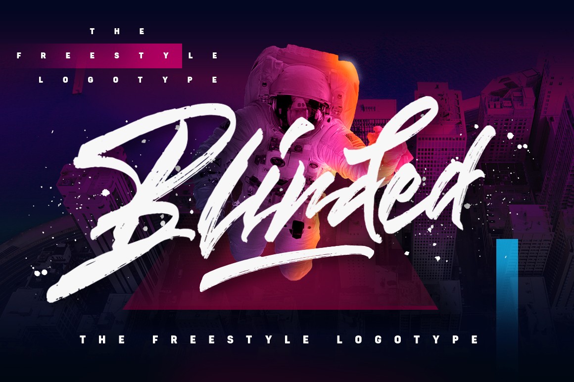 Blinded Font Free Download